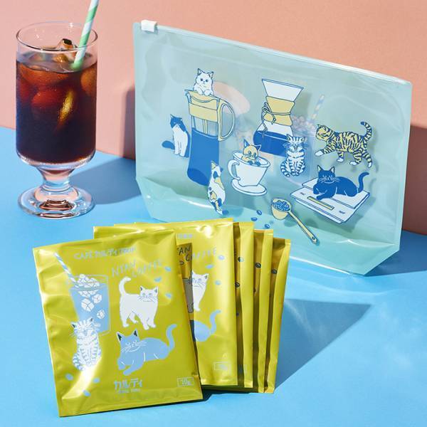 カルディで『猫グッズ』が数量限定販売！　夏らしいデザインに「絶対欲しい！」