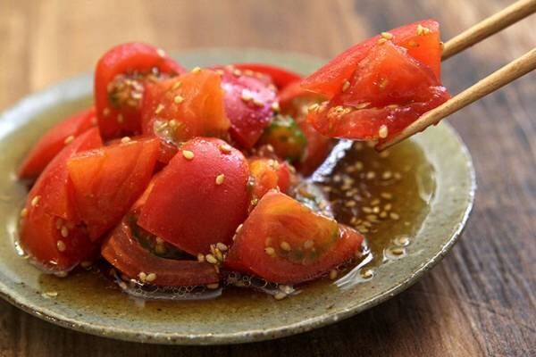 トマトが何個でも食べられそう！　夏でも食欲が湧く『ひんやりレシピ』がお手軽