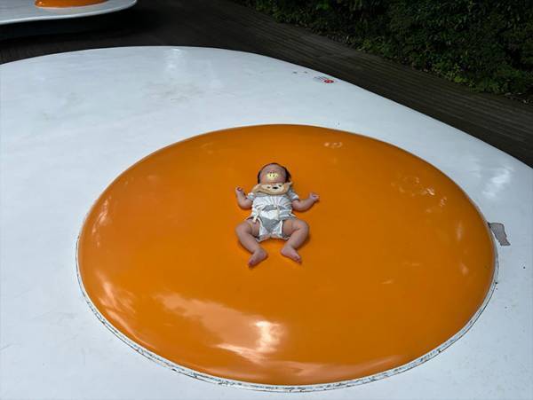 母親「心がざわつく時には…」　箱根で撮られた光景に「シュールで好き」「癒された」