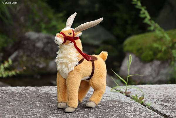 『もののけ姫』２５周年を記念して、ヤックルがぬいぐるみに！　モフモフっぷりがたまらない