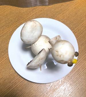 「キュウリがなかった」　お盆の『精霊馬』に爆笑　先祖もびっくりな、その見た目は？