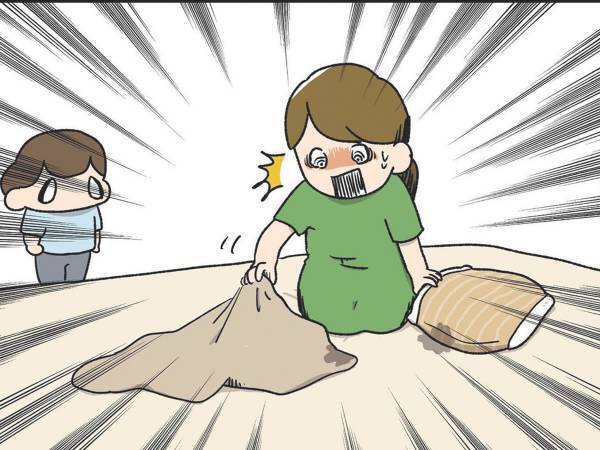 ３歳娘と一緒にいた母親　７コマ目の『心の声』に「マジでそれ」「素敵」