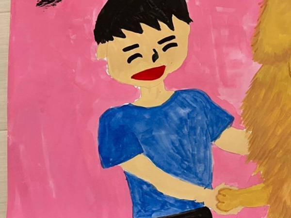 息子が描いた夏休みの宿題に「見た瞬間泣けてきた」「大切にしてほしい」