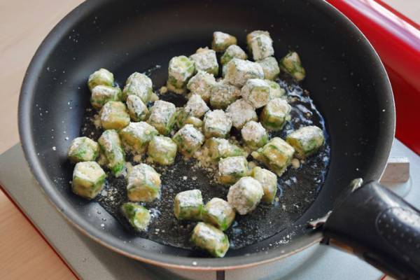 サックサクでホクホク！　オクラの大量消費レシピに反響　「リピ確定」「止まらないおいしさ」