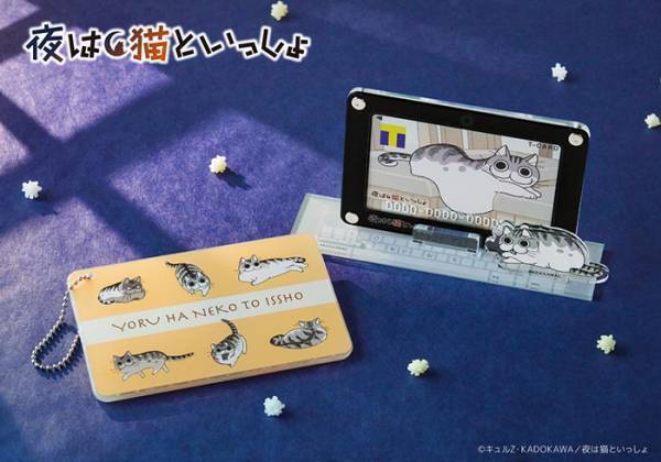 『夜は猫といっしょ』Tカードが数量限定で発行！　キュルガと一緒にいられるグッズも