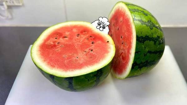 スイカのひび割れを防ぐ方法！　切る前、表面に包丁で…？