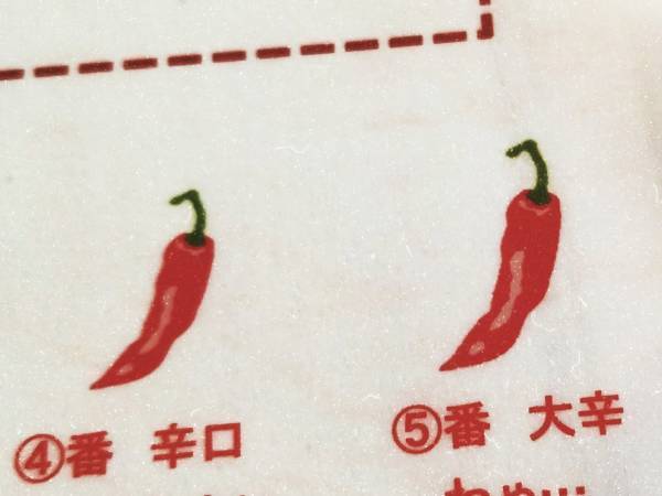 カレー店で目にしたメニュー表　辛さの説明文に「独特」「声に出して読んでみたくなる」