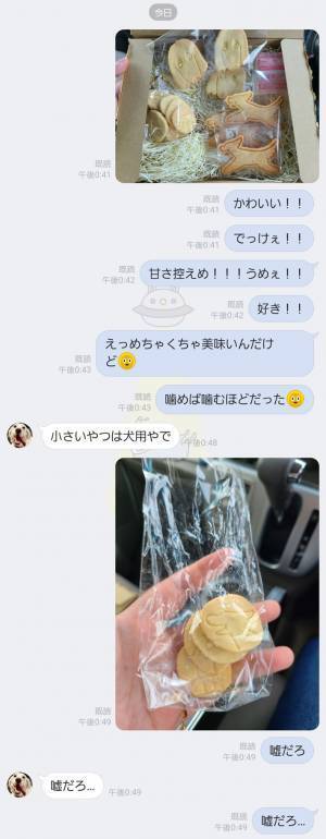 友人が作ったクッキーがおいしかった！　お礼をした返信に『嘘だろ…』
