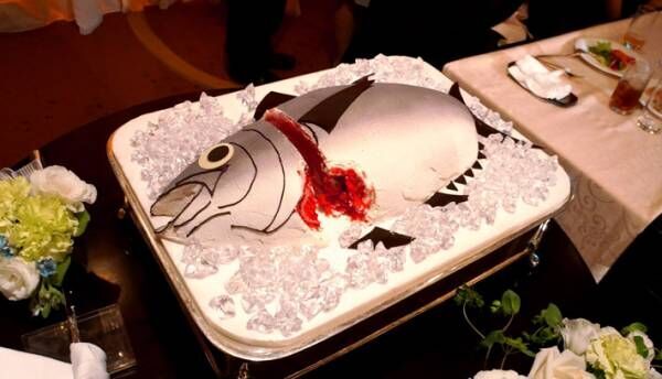 結婚式に用意したケーキ　見た目に「一生の思い出に残りそう！」