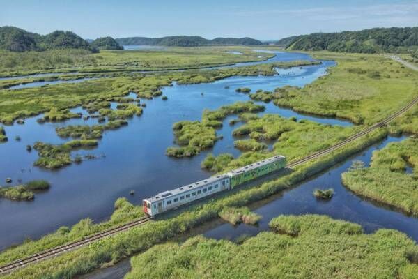 「こんな場所が、あったなんて」　日本最東端の鉄道を写した１枚に、反響