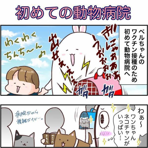 初めての動物病院に、子連れで行ったら？　親「本当、最高」