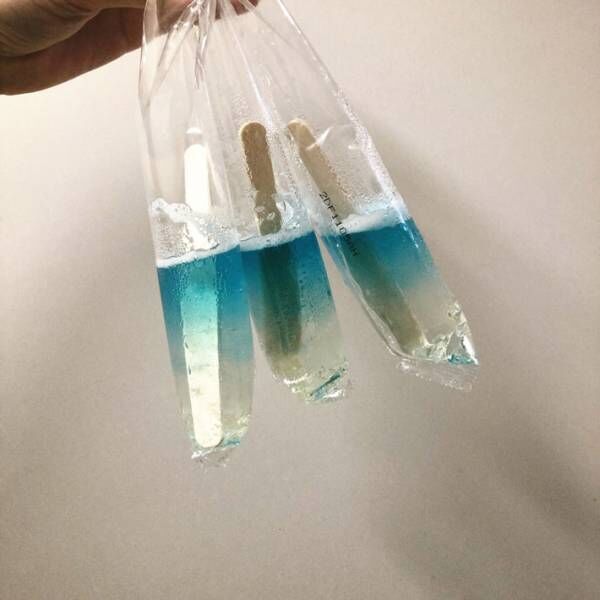 溶けた ガリガリ君 見た目に 幻想的 垢ぬけているみたい 22年8月30日 ウーマンエキサイト