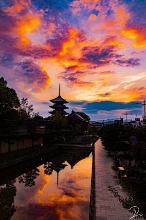 「ため息がでるほど、美しい」　京都の『夏の終わり』を写した１枚に反響