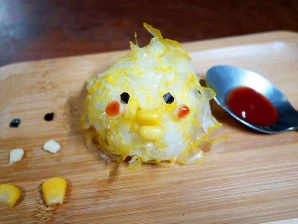 秋の行楽にもピッタリ　ダイソーの弁当グッズで『ひよこ』が作れるってホント？