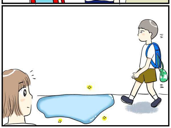 雨上がりの朝、母親が目撃した衝撃の『登校風景』とは？　「嘘だろ」「勘弁して」