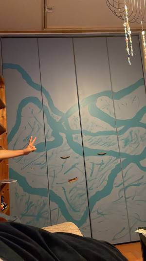 小３男児が家に絵を描き出した！　結果に「とっても素敵」「将来が楽しみ」