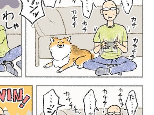 人間がゲームに負けると犬が得する状況　その内容に「めっちゃ分かる」の声
