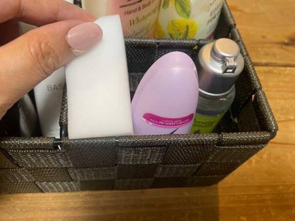 こんな使い方があったのか…　メラミンスポンジのポテンシャルがすごい！