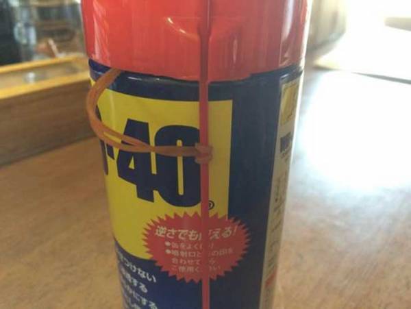 紛失しやすいスプレー缶のノズル　保管方法に「早く知りたかった！」