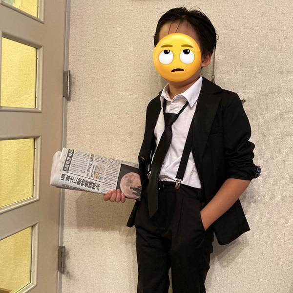 ９歳の選んだ『ハロウィンの仮装』　渋くて「センスしかない」の声