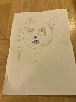 ポストに投函された『謎のイラスト』に恐怖する一家　送り主の正体は？　「じわじわくる」