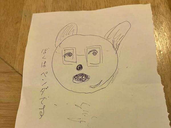 ポストに投函された『謎のイラスト』に恐怖する一家　送り主の正体は？　「じわじわくる」