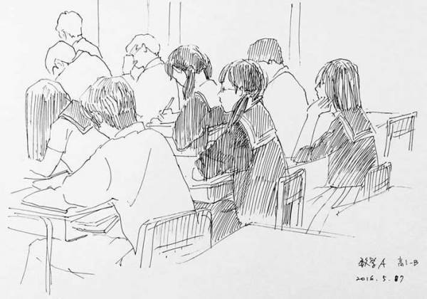 授業参観で、写真NGと言われたので…？　母親が残した『記録』が素敵すぎた