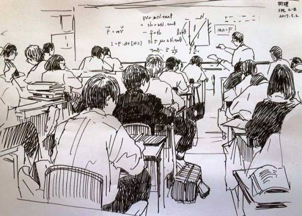 授業参観で、写真NGと言われたので…？　母親が残した『記録』が素敵すぎた