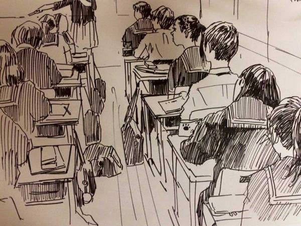 授業参観で、写真NGと言われたので…？　母親が残した『記録』が素敵すぎた