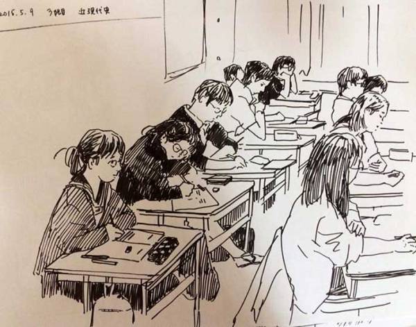 授業参観で、写真NGと言われたので…？　母親が残した『記録』が素敵すぎた