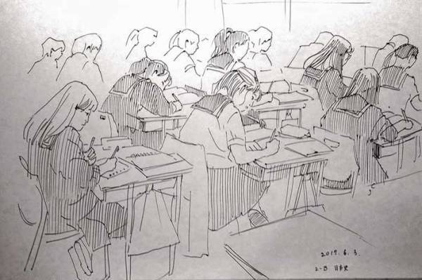 授業参観で、写真NGと言われたので…？　母親が残した『記録』が素敵すぎた