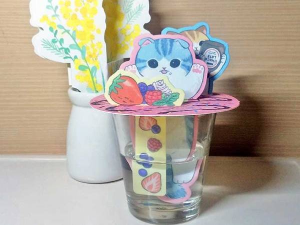 かわいくてオシャレ！　ダイソーのキュンな『ペーパー加湿器』を使ってみた