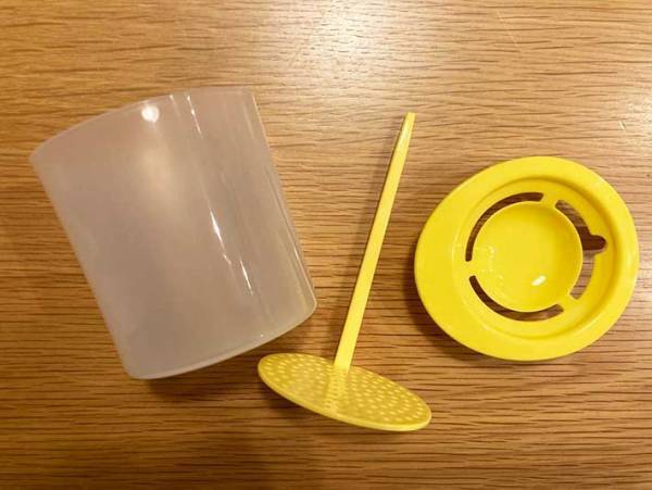 神食感がクセになる！　セリアの『ふわふわエッグメーカー』で斬新卵かけご飯ができた