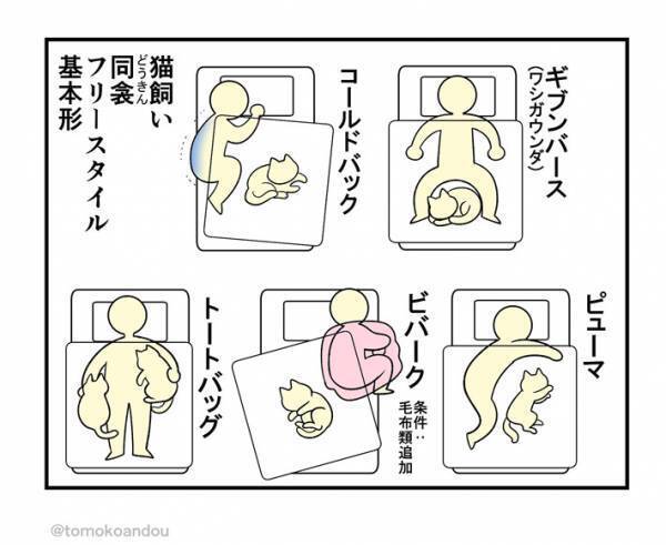 愛猫と寝るのも、楽じゃない！　飼い主の苦労が伝わる１枚がコチラ