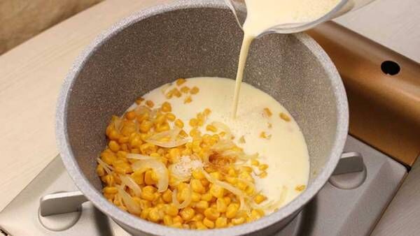 寒い季節にピッタリ！　豆乳で作るコーンポタージュレシピをご紹介