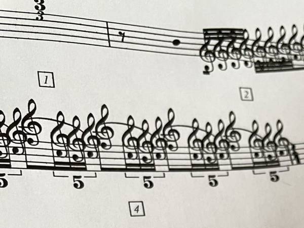 大切な日に限って…！　不具合で誕生した『幻の楽譜』に「面白すぎる」「試されていますね！」