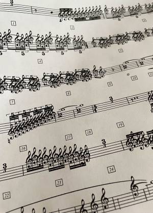 大切な日に限って…！　不具合で誕生した『幻の楽譜』に「面白すぎる」「試されていますね！」