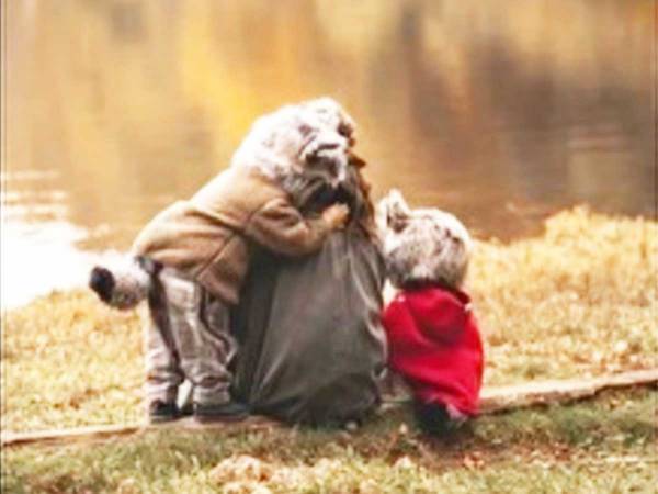 まるで童話の世界！　パパカメラマンが撮影した『家族写真』に、胸を打たれる人が続出