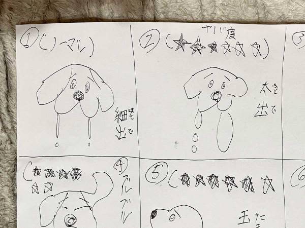 セントバーナードのよだれ『ヤバい度』　レベルMAXの様子に「爆笑した」