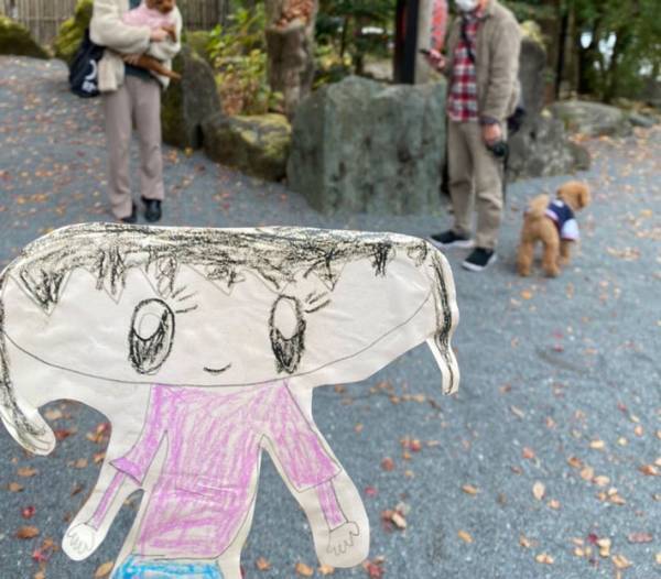 「一緒に連れて行ったよ！」　娘不在で外出した家族に「じわじわくる！」