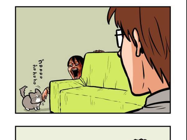 飼い主の『特権』とは？　家に遊びに来た友人に対し…