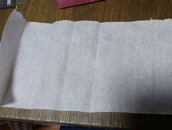 バウムクーヘンを５つに切る息子　方法に「天才」「その手があったのか！」