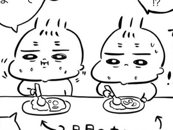 「不安にさせてごめん」　食事中の双子が『あること』を心配していて…？