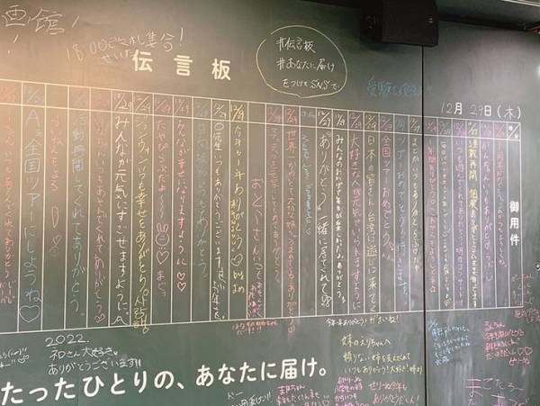 「元気でいられますように」　駅に設置された謎の伝言板、願いや感謝の言葉だらけで？