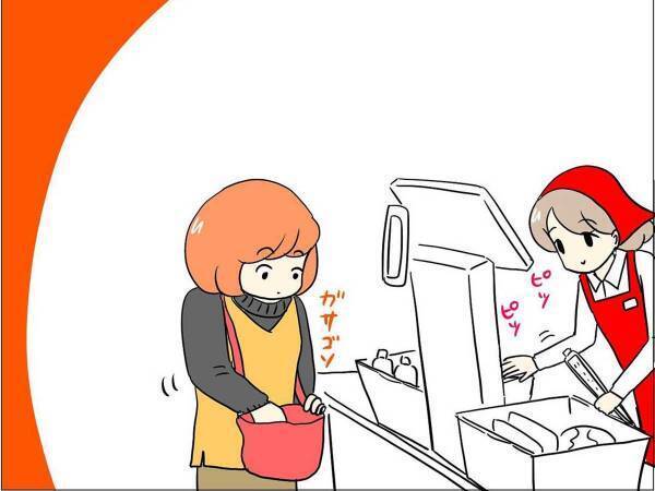 スーパーマーケットで「財布を忘れた」と慌てる客　しかし、店員が見たのは？