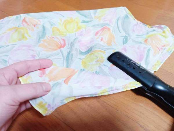 面倒な小物のアイロンがけ　時短になる方法に「なるほど！」「これを使えばよかったのか」