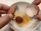 生卵の『珍事』に僧侶がビックリ！　卵を割ったら、中身が？