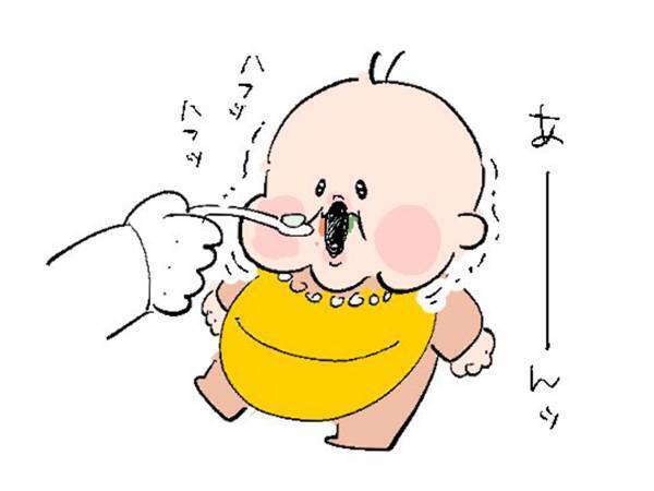 分かりやすすぎる！　大好物を前に『アーン』する赤ちゃんの変化