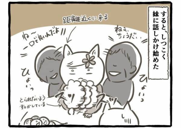 お祭りで遊ぶ双子　綿あめを食べていると『細身のおじさん』がしつこく絡んできて？