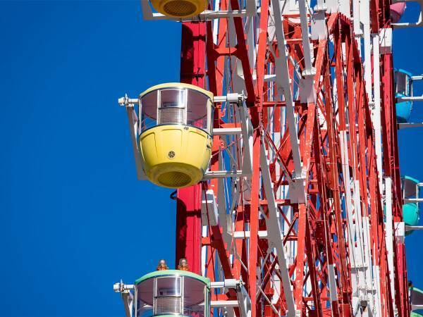 解体された観覧車が生まれ変わって？　「こんなところにあるとは思わなかった」